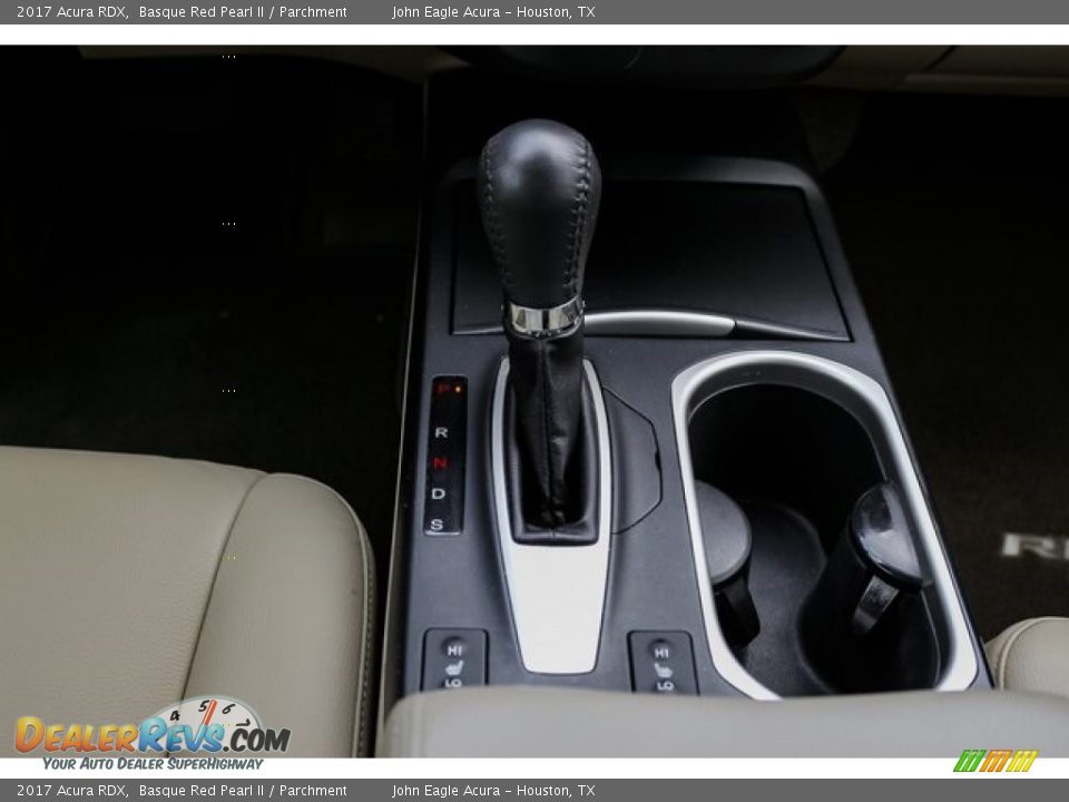 2017 Acura RDX Basque Red Pearl II / Parchment Photo #33