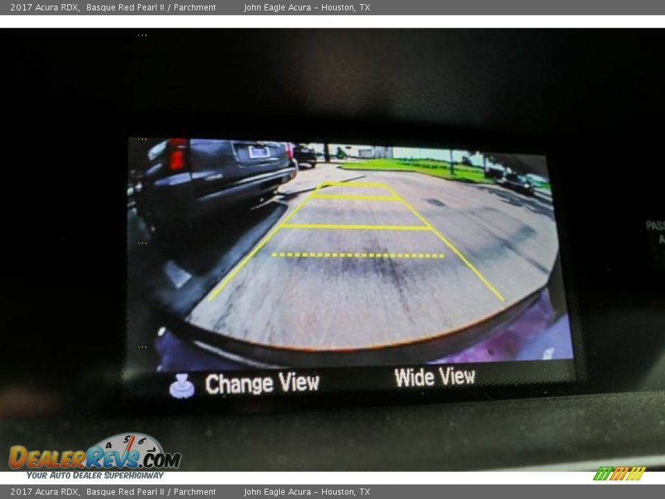 2017 Acura RDX Basque Red Pearl II / Parchment Photo #34