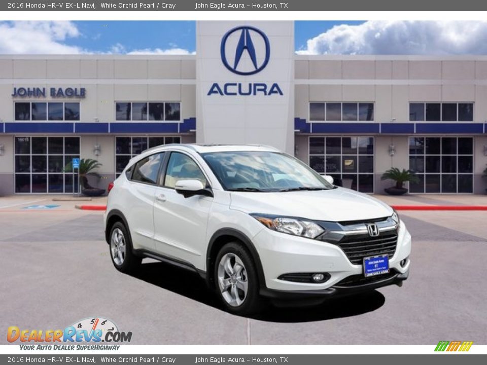 2016 Honda HR-V EX-L Navi White Orchid Pearl / Gray Photo #1