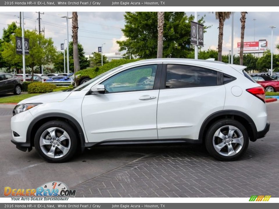 2016 Honda HR-V EX-L Navi White Orchid Pearl / Gray Photo #4
