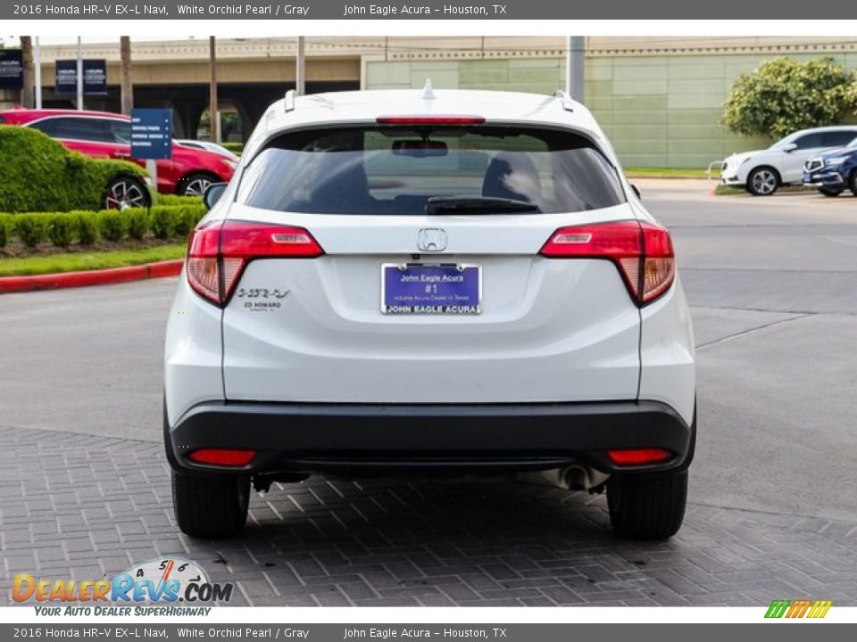 2016 Honda HR-V EX-L Navi White Orchid Pearl / Gray Photo #6