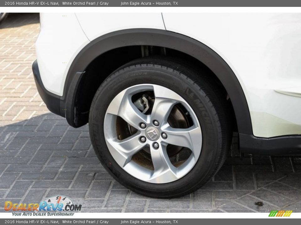 2016 Honda HR-V EX-L Navi White Orchid Pearl / Gray Photo #10