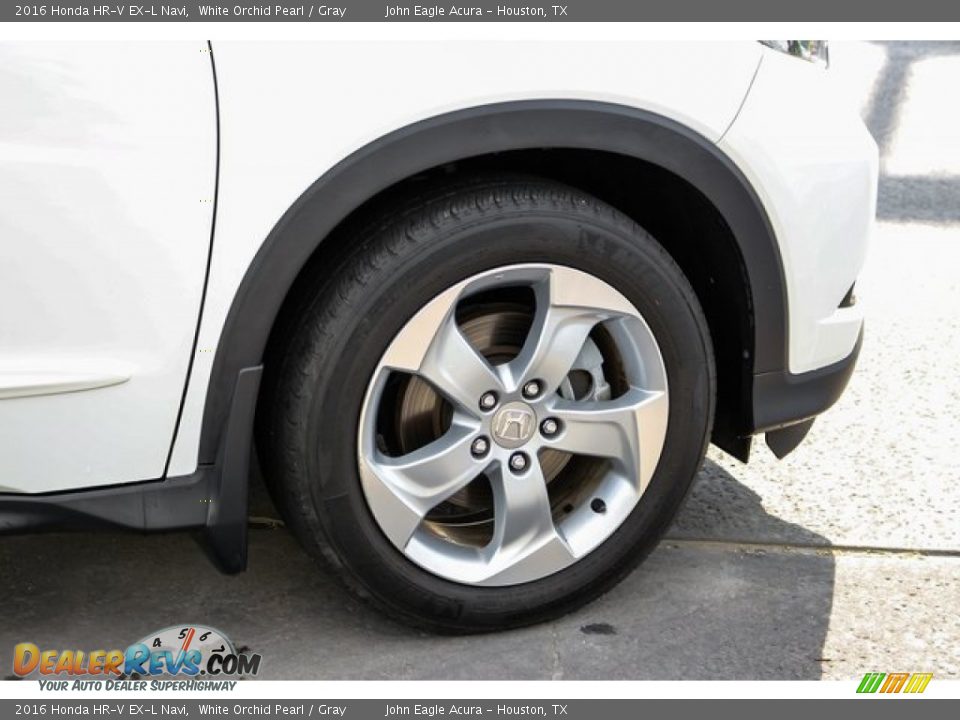 2016 Honda HR-V EX-L Navi White Orchid Pearl / Gray Photo #11