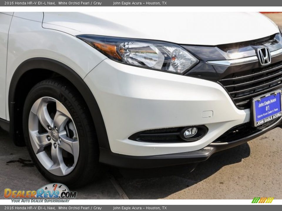 2016 Honda HR-V EX-L Navi White Orchid Pearl / Gray Photo #12