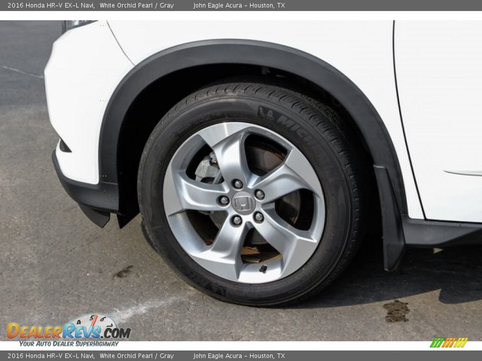 2016 Honda HR-V EX-L Navi White Orchid Pearl / Gray Photo #14