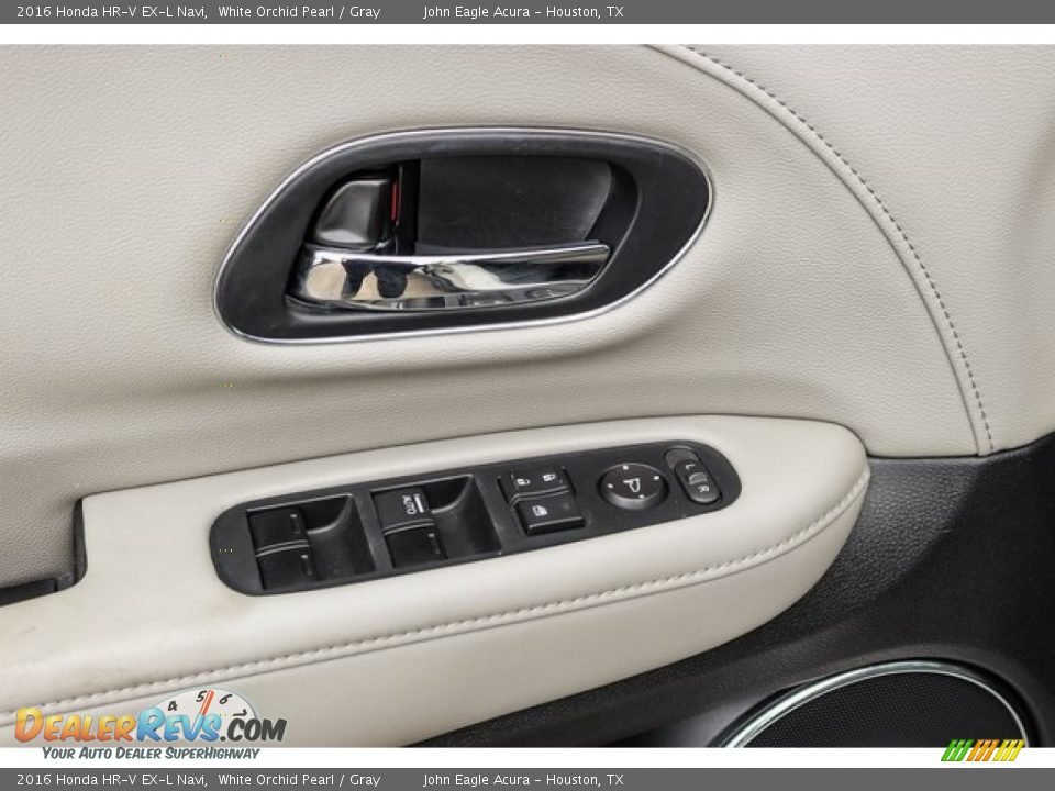 2016 Honda HR-V EX-L Navi White Orchid Pearl / Gray Photo #15