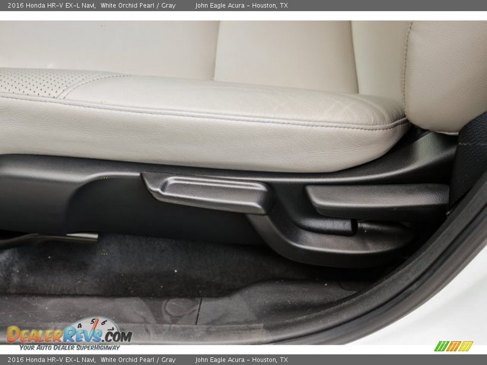 2016 Honda HR-V EX-L Navi White Orchid Pearl / Gray Photo #16