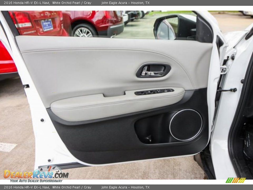 2016 Honda HR-V EX-L Navi White Orchid Pearl / Gray Photo #18