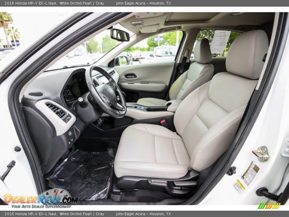 2016 Honda HR-V EX-L Navi White Orchid Pearl / Gray Photo #19