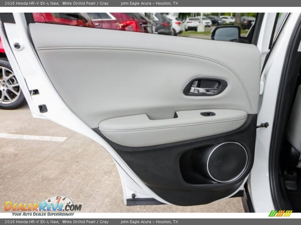 2016 Honda HR-V EX-L Navi White Orchid Pearl / Gray Photo #20