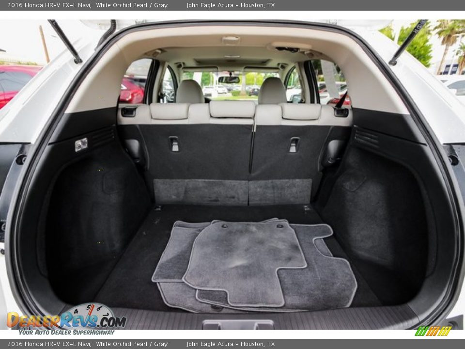 2016 Honda HR-V EX-L Navi White Orchid Pearl / Gray Photo #22
