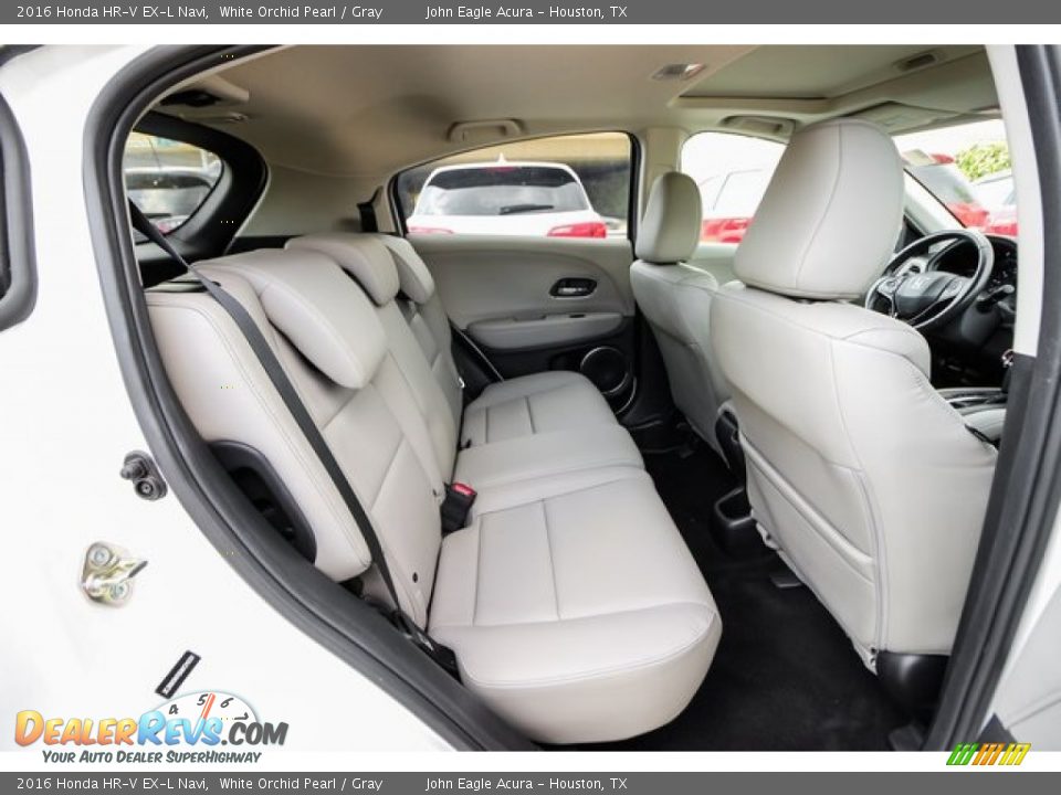 2016 Honda HR-V EX-L Navi White Orchid Pearl / Gray Photo #24