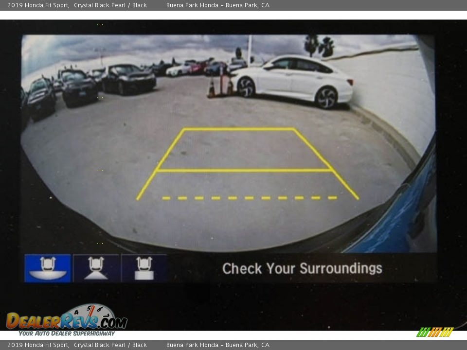 2019 Honda Fit Sport Crystal Black Pearl / Black Photo #13