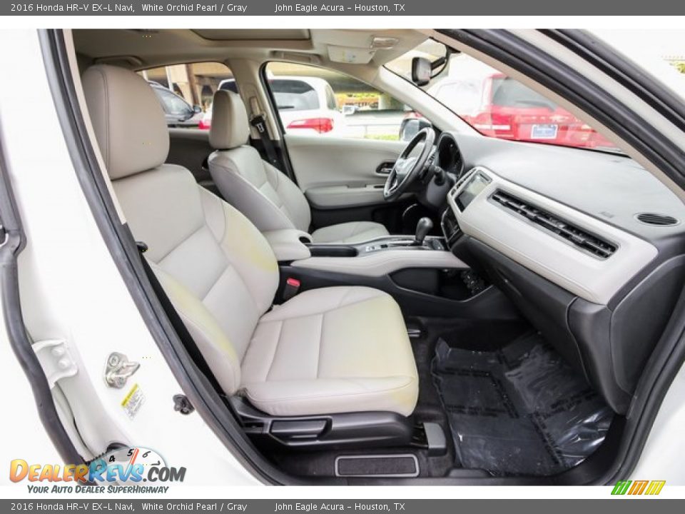 2016 Honda HR-V EX-L Navi White Orchid Pearl / Gray Photo #25