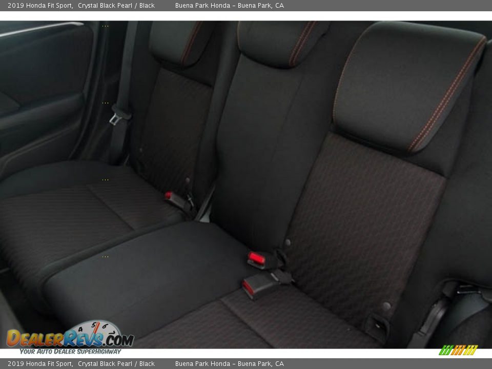 2019 Honda Fit Sport Crystal Black Pearl / Black Photo #18