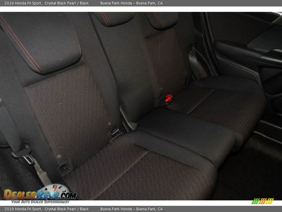 2019 Honda Fit Sport Crystal Black Pearl / Black Photo #21