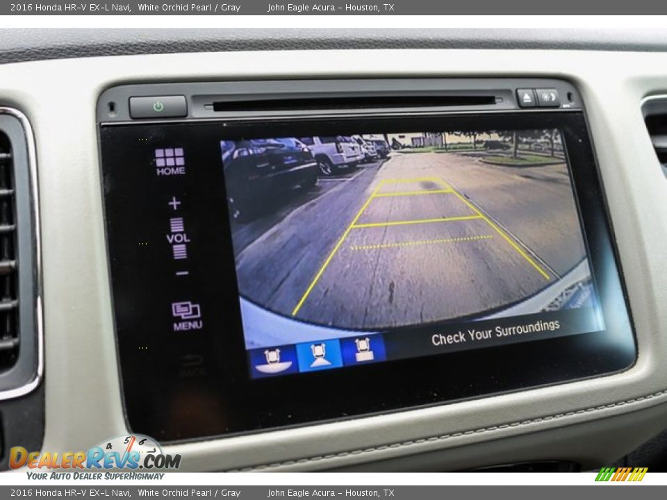 2016 Honda HR-V EX-L Navi White Orchid Pearl / Gray Photo #33