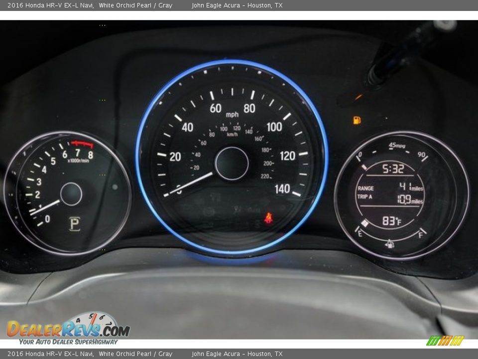 2016 Honda HR-V EX-L Navi White Orchid Pearl / Gray Photo #34