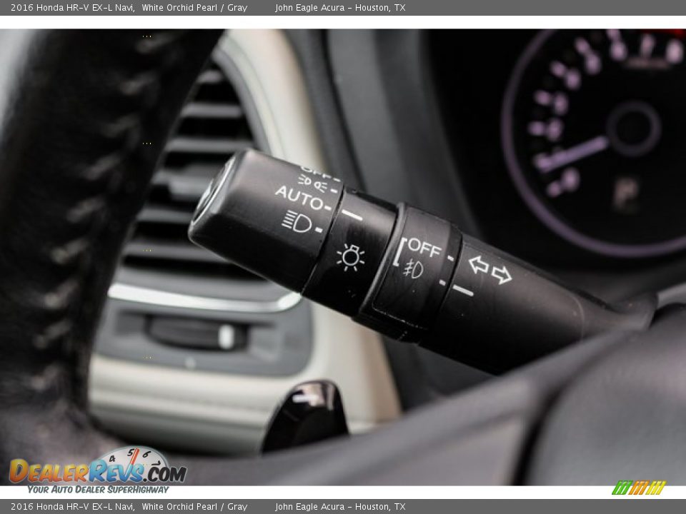 2016 Honda HR-V EX-L Navi White Orchid Pearl / Gray Photo #36