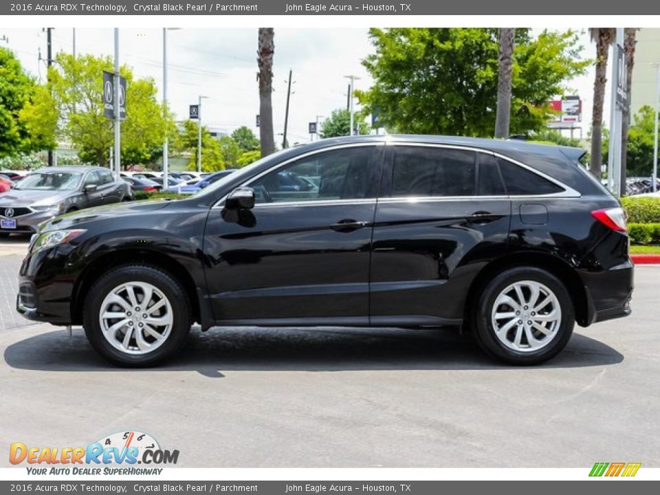 2016 Acura RDX Technology Crystal Black Pearl / Parchment Photo #4