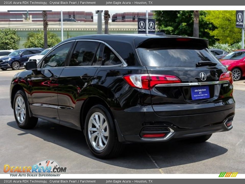 2016 Acura RDX Technology Crystal Black Pearl / Parchment Photo #5