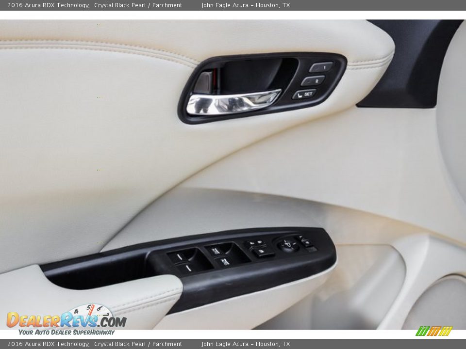 2016 Acura RDX Technology Crystal Black Pearl / Parchment Photo #15