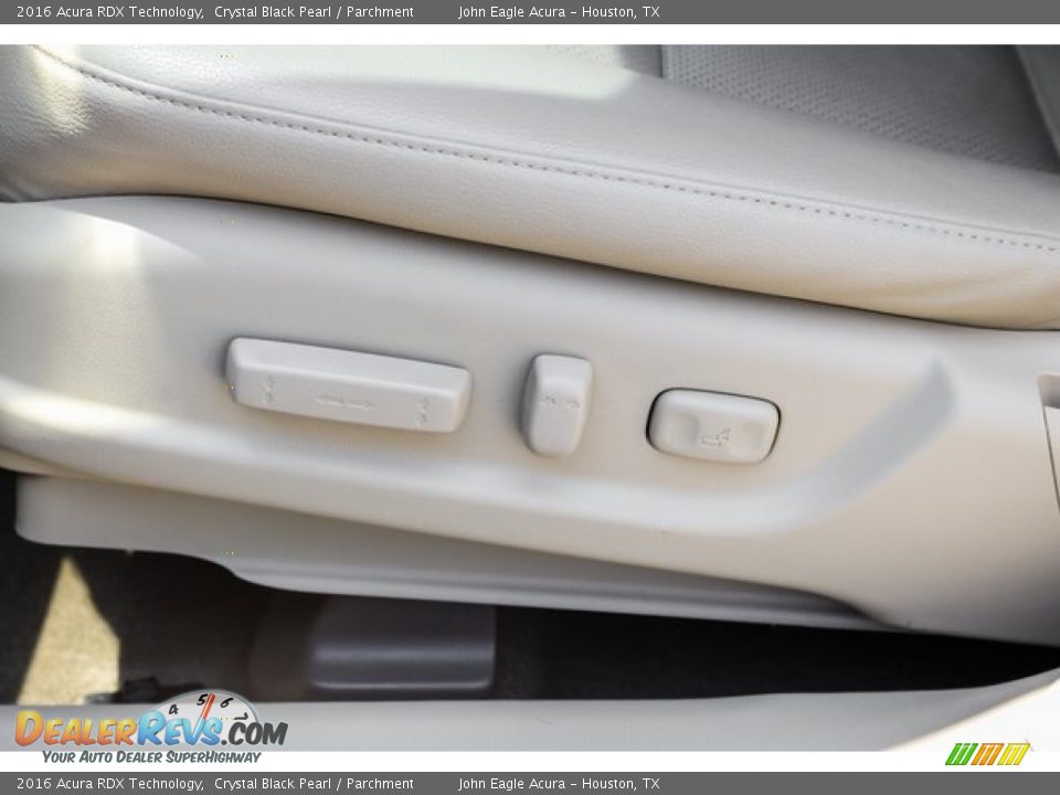 2016 Acura RDX Technology Crystal Black Pearl / Parchment Photo #16