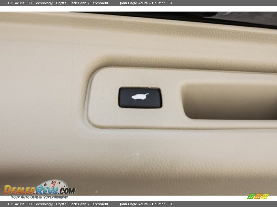 2016 Acura RDX Technology Crystal Black Pearl / Parchment Photo #23
