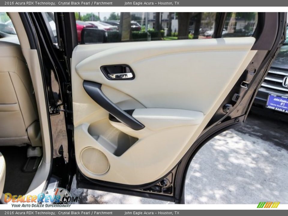 2016 Acura RDX Technology Crystal Black Pearl / Parchment Photo #24