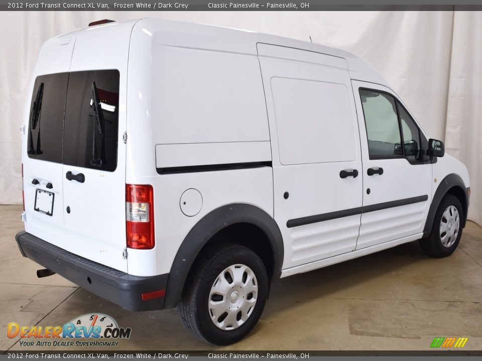 2012 Ford Transit Connect XL Van Frozen White / Dark Grey Photo #2