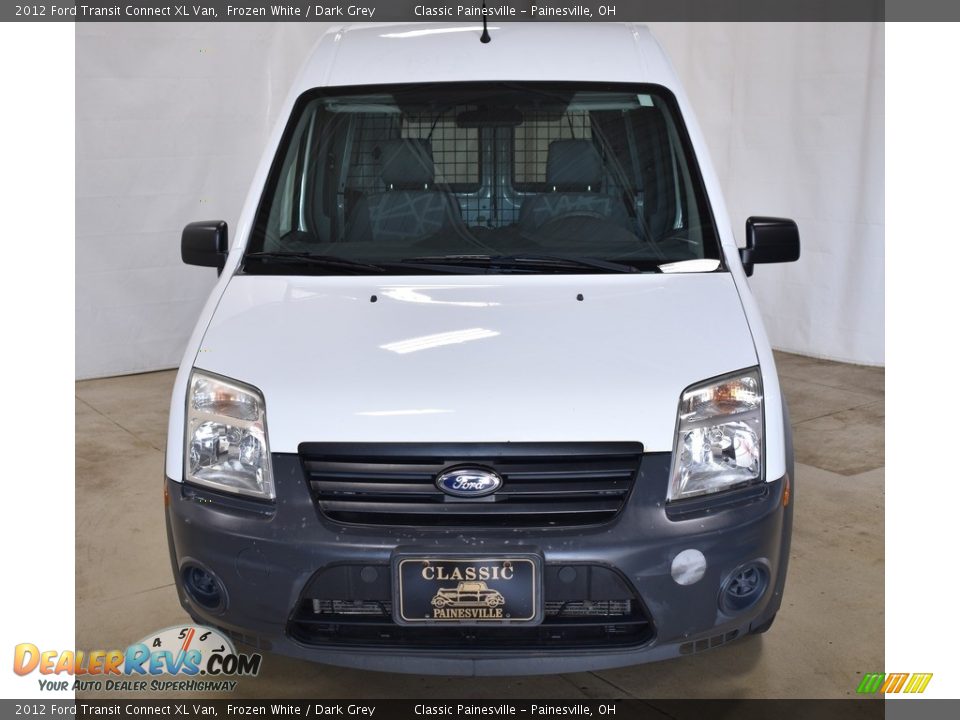 2012 Ford Transit Connect XL Van Frozen White / Dark Grey Photo #4