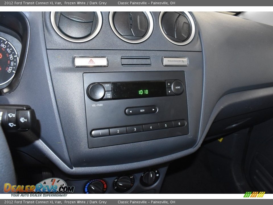 2012 Ford Transit Connect XL Van Frozen White / Dark Grey Photo #13