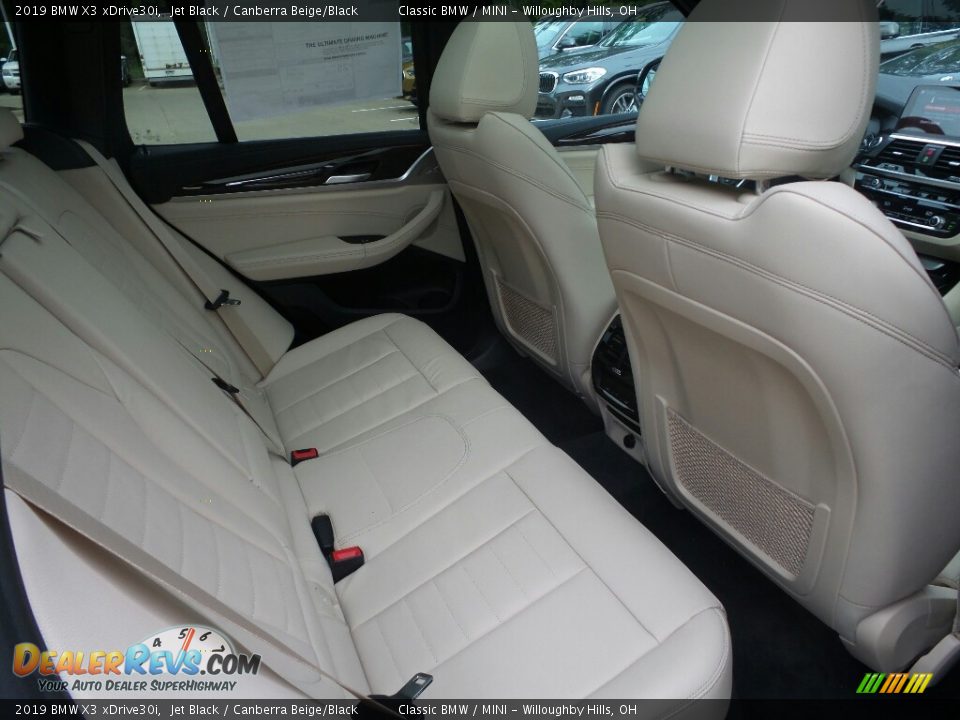 2019 BMW X3 xDrive30i Jet Black / Canberra Beige/Black Photo #4