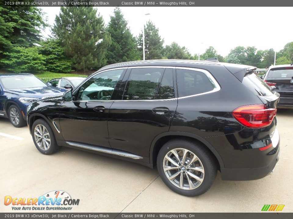 2019 BMW X3 xDrive30i Jet Black / Canberra Beige/Black Photo #5