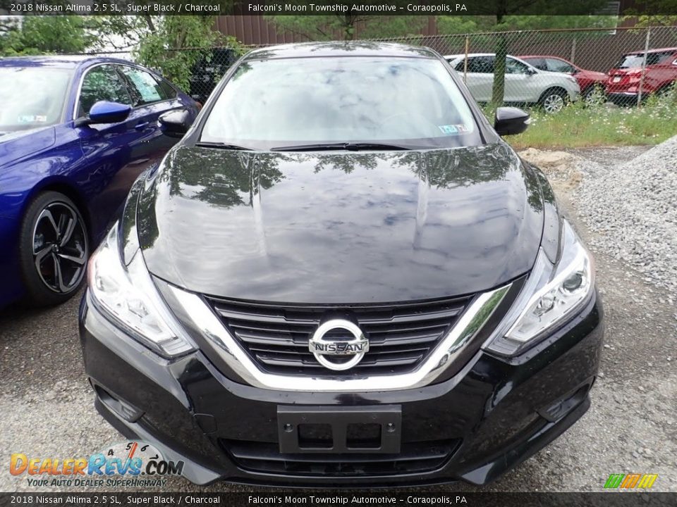 2018 Nissan Altima 2.5 SL Super Black / Charcoal Photo #3