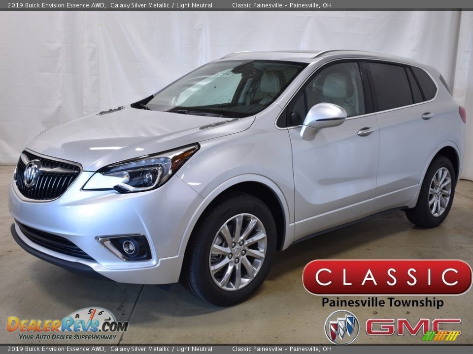 2019 Buick Envision Essence AWD Galaxy Silver Metallic / Light Neutral Photo #1
