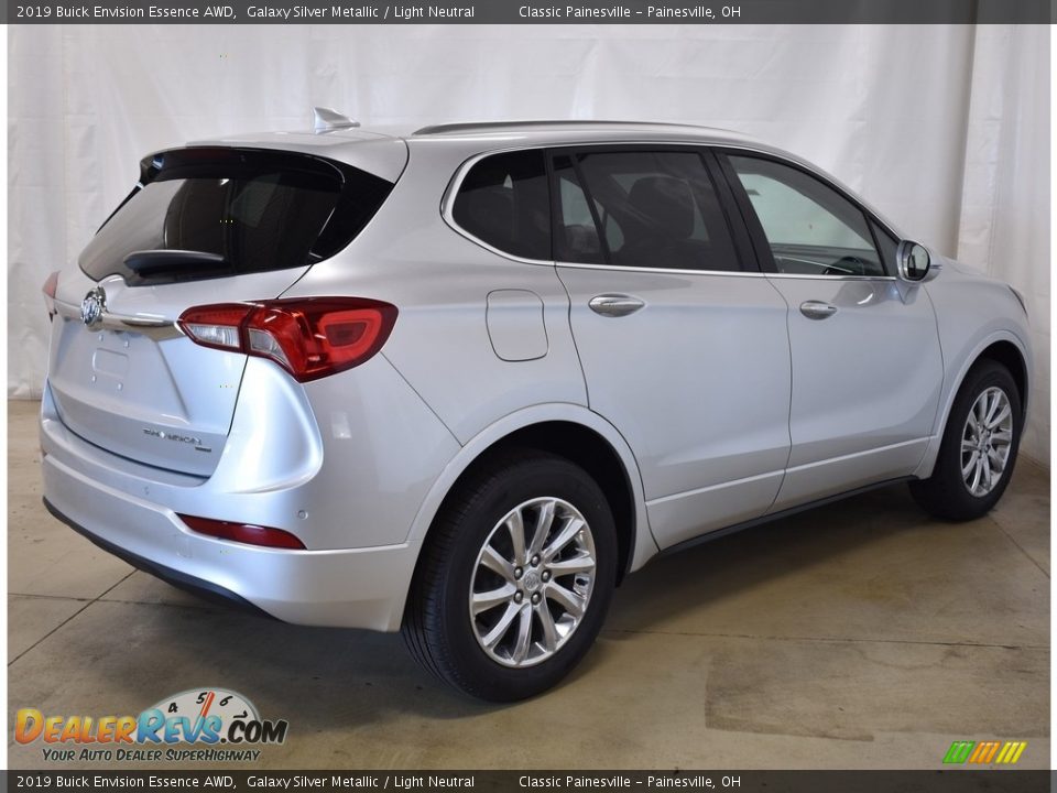 2019 Buick Envision Essence AWD Galaxy Silver Metallic / Light Neutral Photo #2