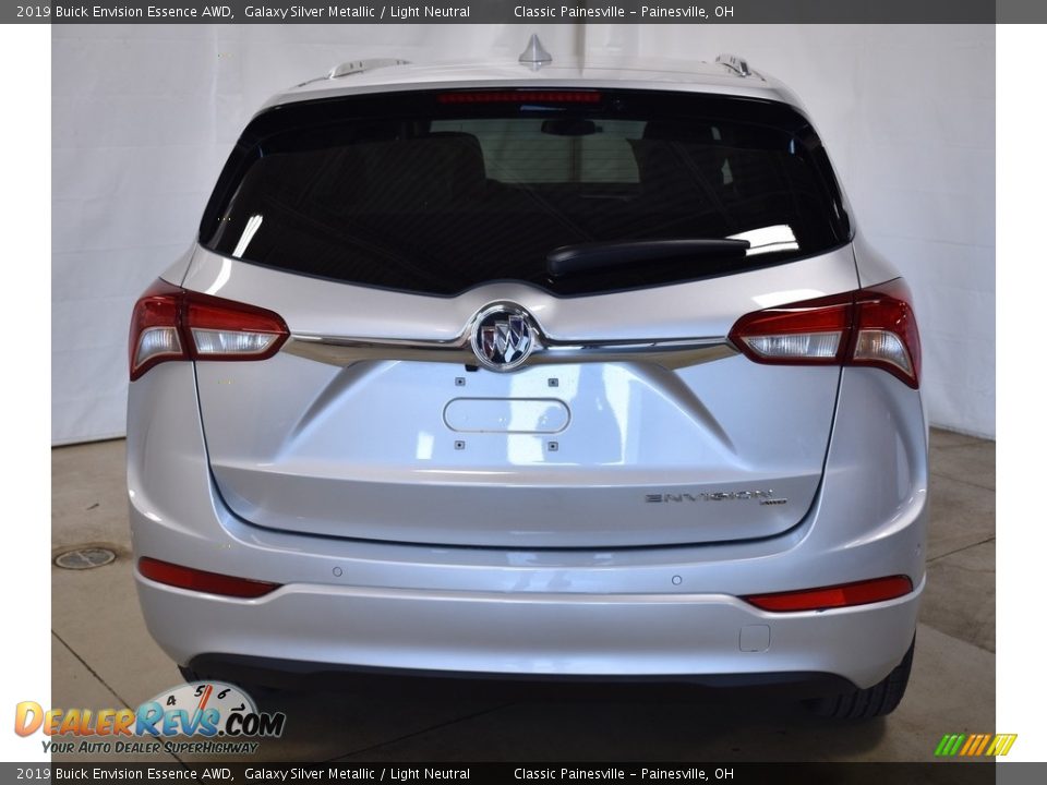 2019 Buick Envision Essence AWD Galaxy Silver Metallic / Light Neutral Photo #3