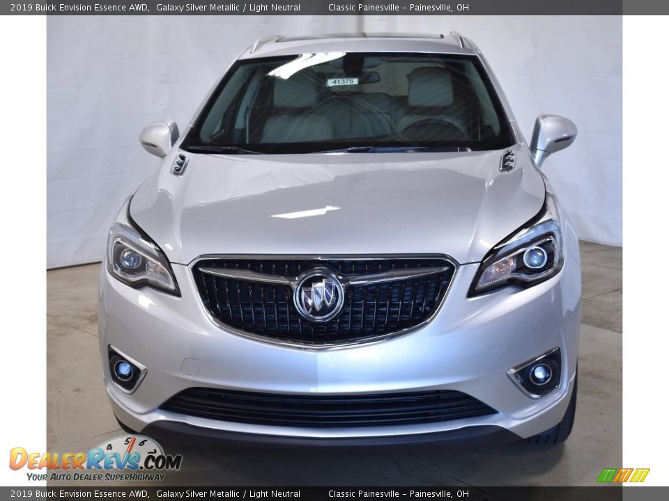 2019 Buick Envision Essence AWD Galaxy Silver Metallic / Light Neutral Photo #4