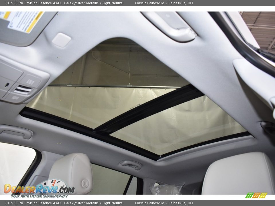 2019 Buick Envision Essence AWD Galaxy Silver Metallic / Light Neutral Photo #6