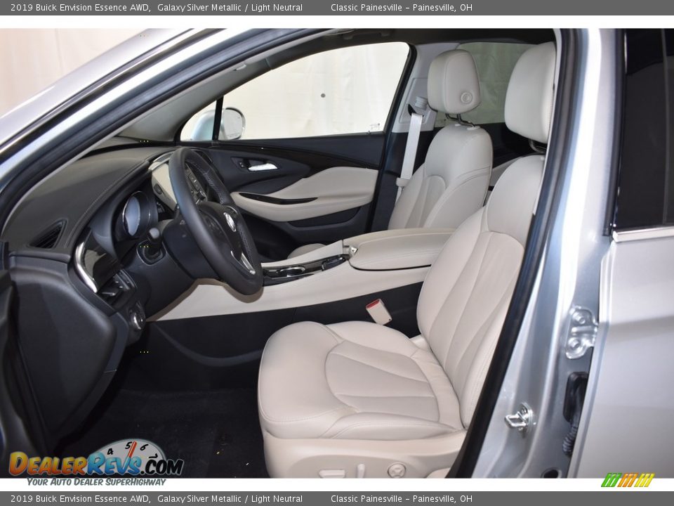 2019 Buick Envision Essence AWD Galaxy Silver Metallic / Light Neutral Photo #7