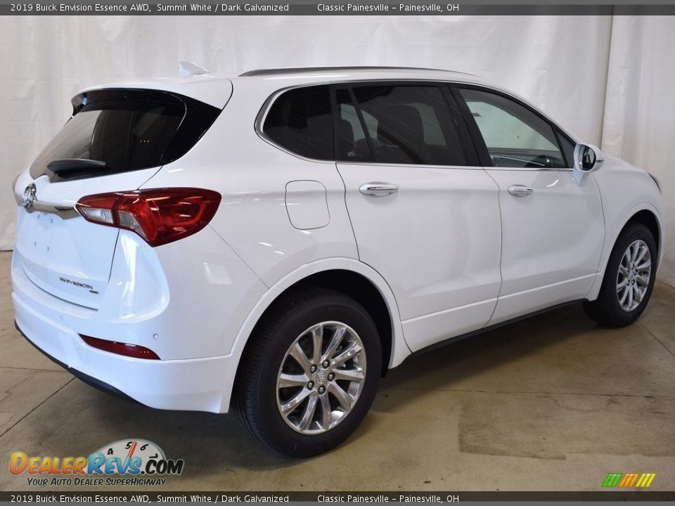 2019 Buick Envision Essence AWD Summit White / Dark Galvanized Photo #2
