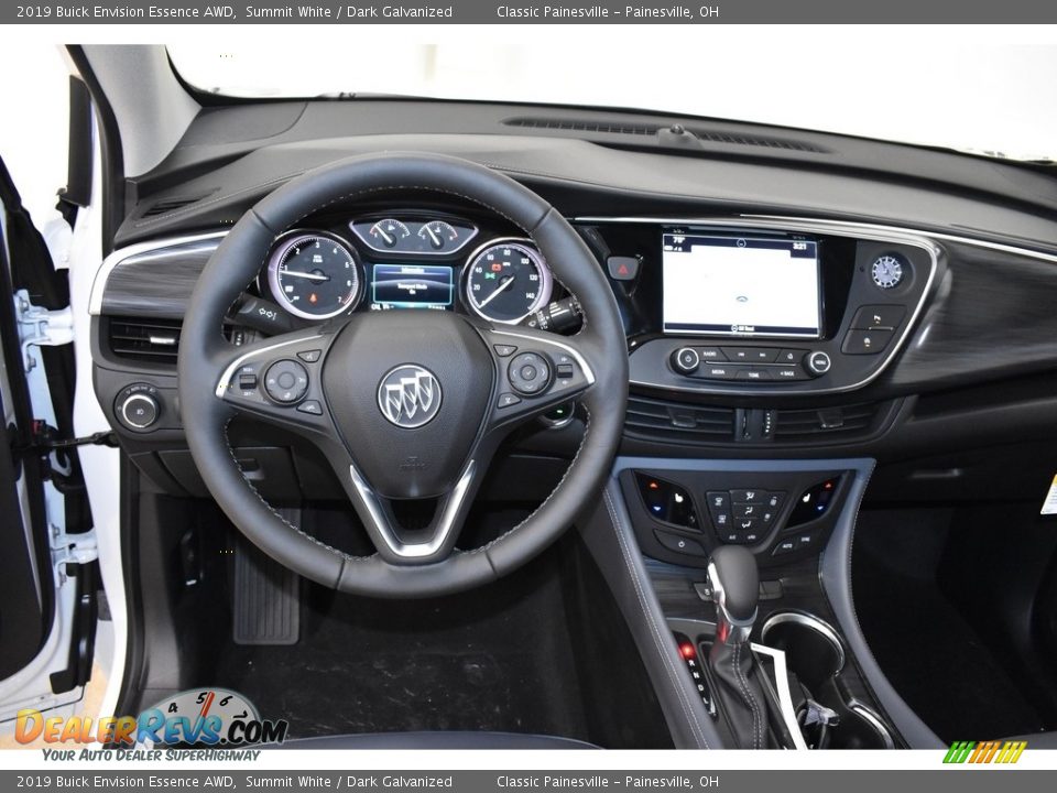 2019 Buick Envision Essence AWD Summit White / Dark Galvanized Photo #8