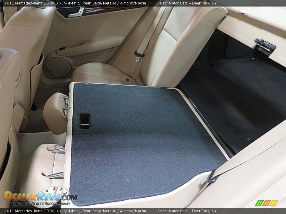 2011 Mercedes-Benz C 300 Luxury 4Matic Pearl Beige Metallic / Almond/Mocha Photo #17