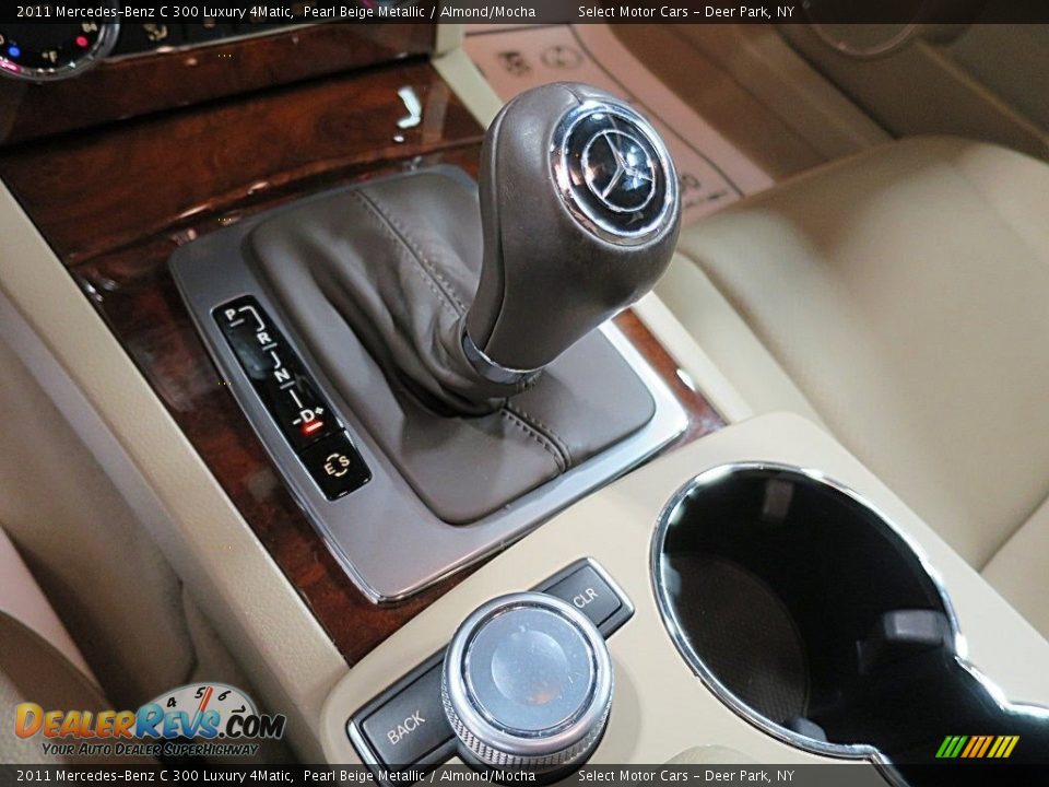 2011 Mercedes-Benz C 300 Luxury 4Matic Pearl Beige Metallic / Almond/Mocha Photo #22