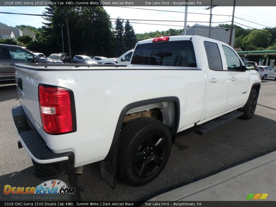 2018 GMC Sierra 1500 Double Cab 4WD Summit White / Dark Ash/Jet Black Photo #5