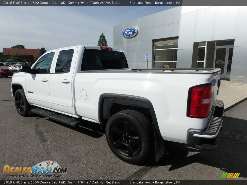 2018 GMC Sierra 1500 Double Cab 4WD Summit White / Dark Ash/Jet Black Photo #7