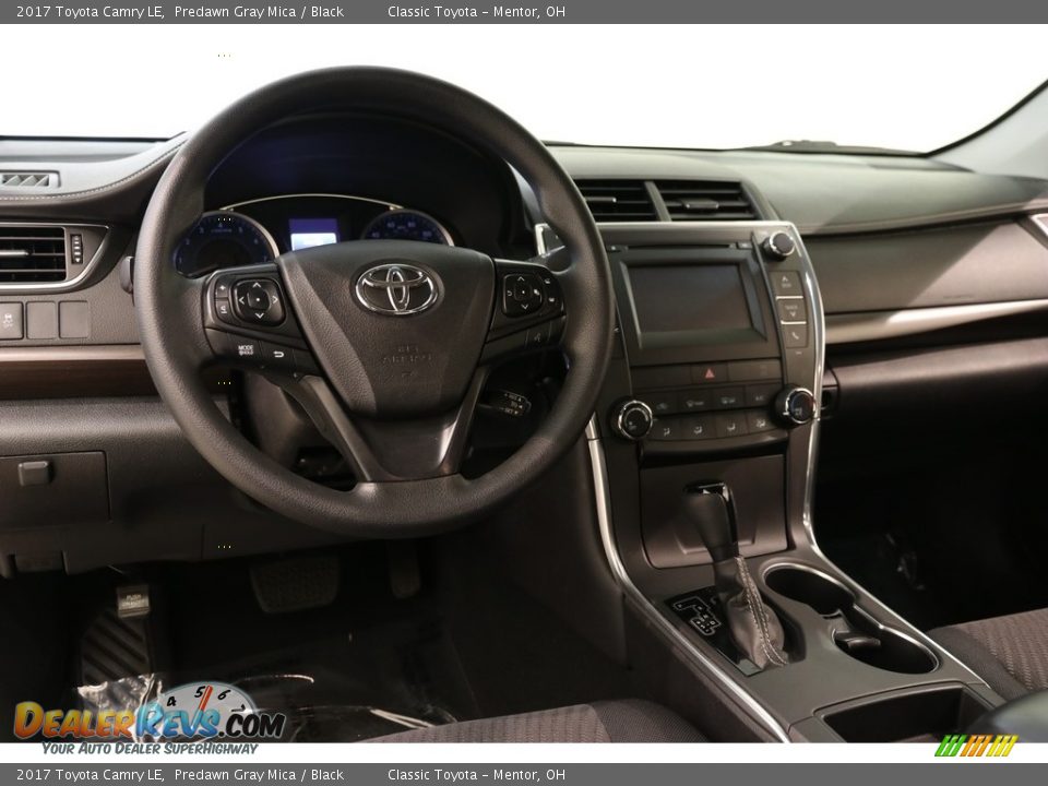2017 Toyota Camry LE Predawn Gray Mica / Black Photo #6