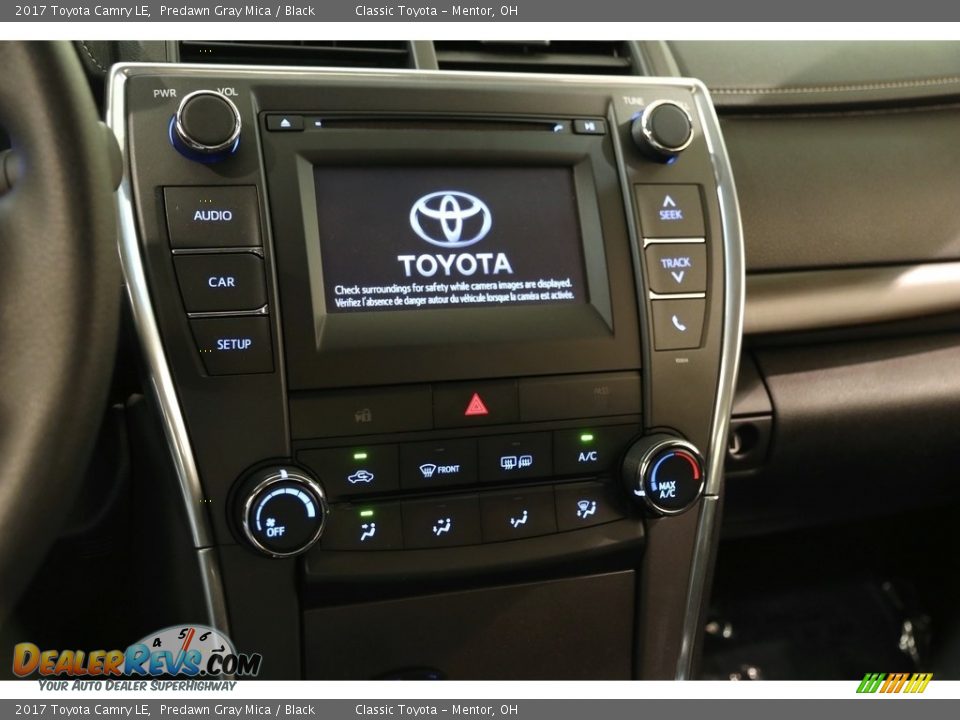 2017 Toyota Camry LE Predawn Gray Mica / Black Photo #9