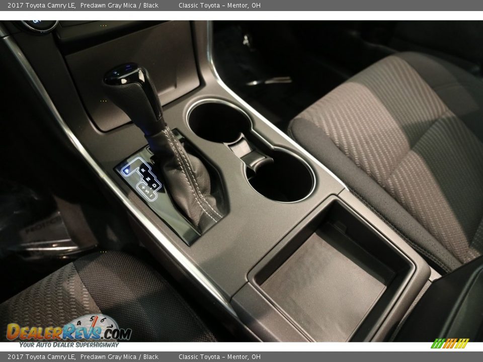 2017 Toyota Camry LE Predawn Gray Mica / Black Photo #12
